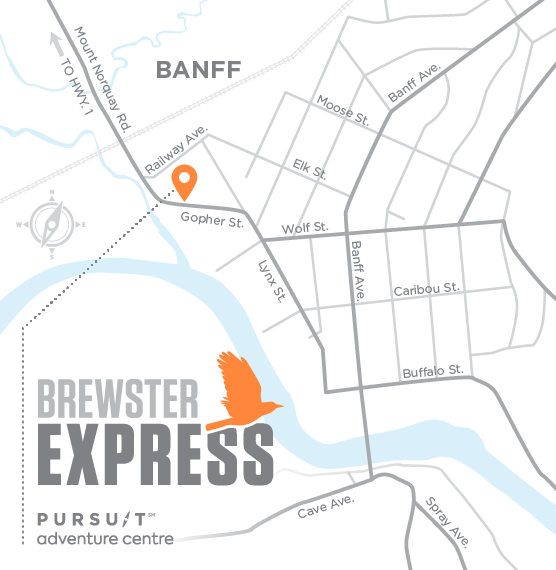 Map of Brewster Express Depot location