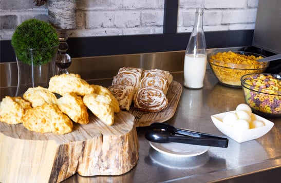 Free Continental Breakfast Package